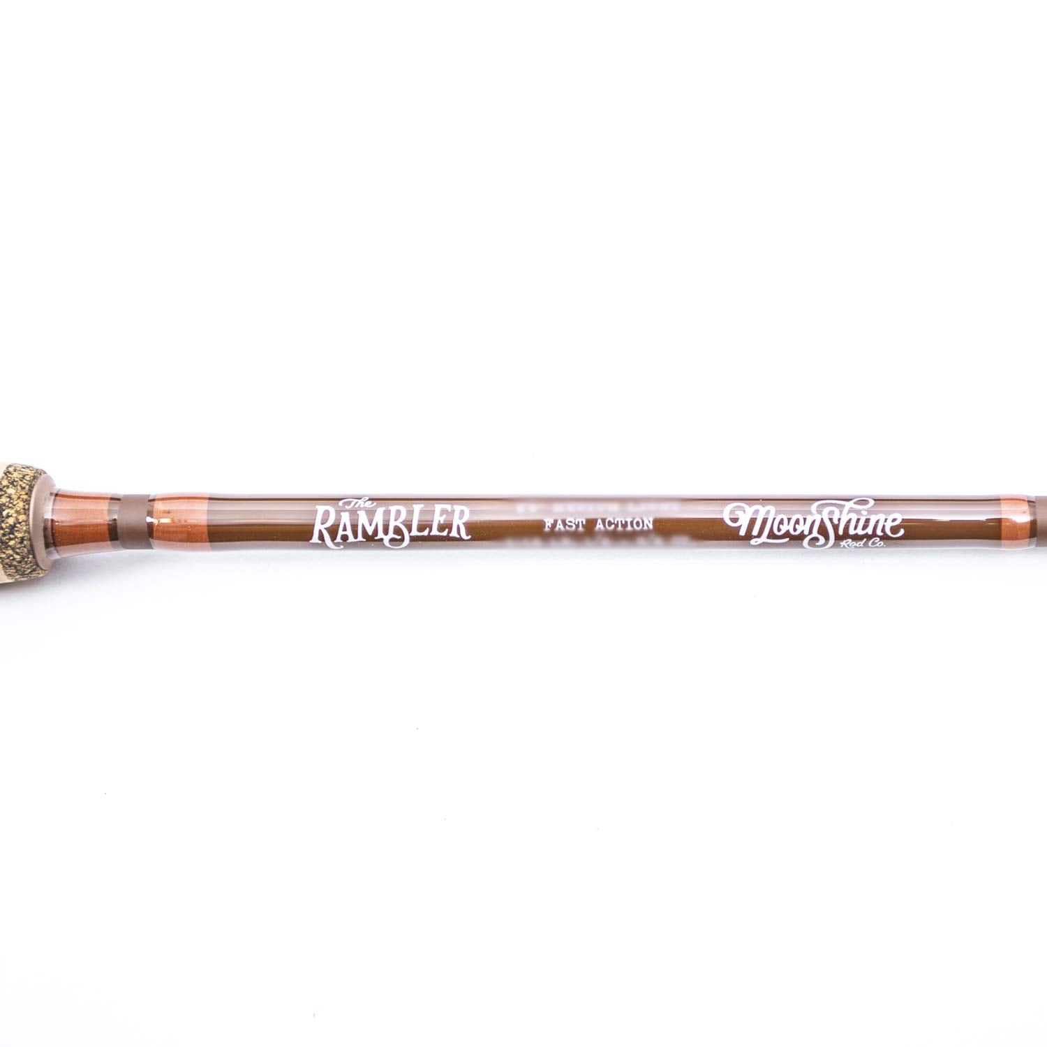 Moonshine Rambler carrying case protects your rod during trips.