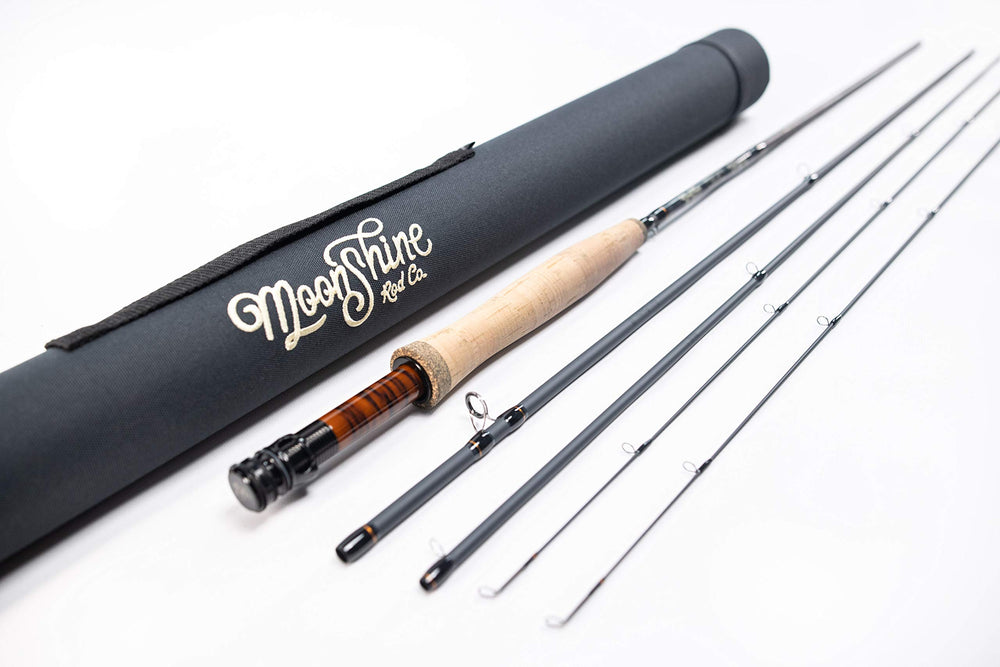 Moonshine Vesper rod in case for safe transport and protection.