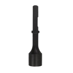 Moose Supply 2-Inch Tent Stake Driver in action speeds event setup and secure anchoring