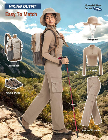 Moosehill cargo hiking pants care instructions help maintain durability and color.