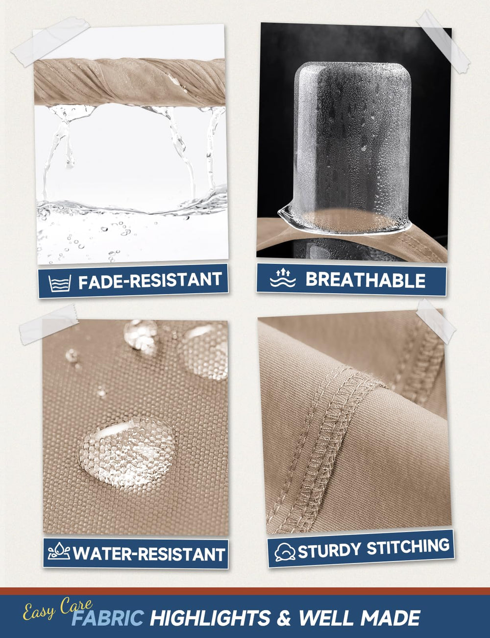 Moosehill cargo hiking pants elastic waistband provide flexible, comfortable fit during hikes.