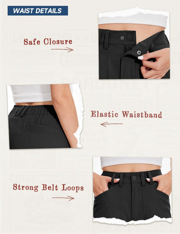 Moosehill cargo hiking pants women styled with streetwear outfit for everyday adventures.