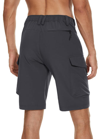 Moosehill dark grey shorts with stretch for freedom of movement