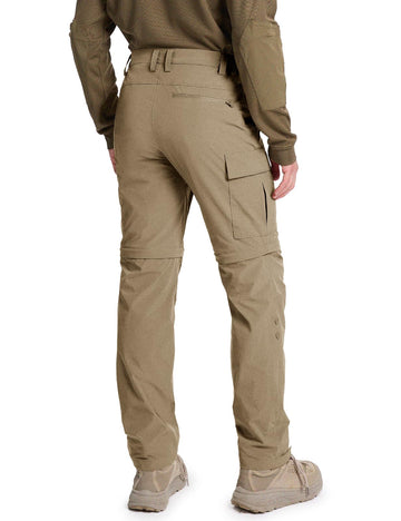 Moosehill hem-toggle pants showing adjustable leg length for different activities