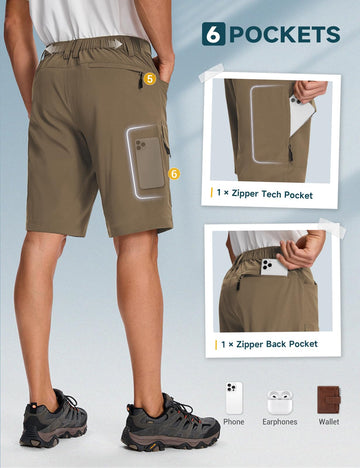 Moosehill six-pocket design on Moosehill shorts for secure gear storage