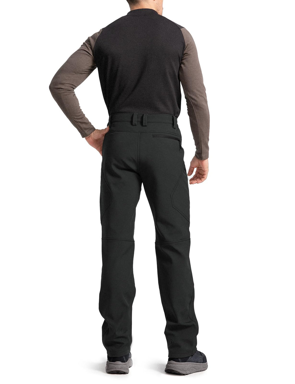 Moosehill fleece-lined cargo pants reflective pockets for visibility