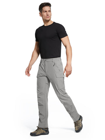 Moosehill men's hiking cargo pants pocket layout demonstrates accessible gear.