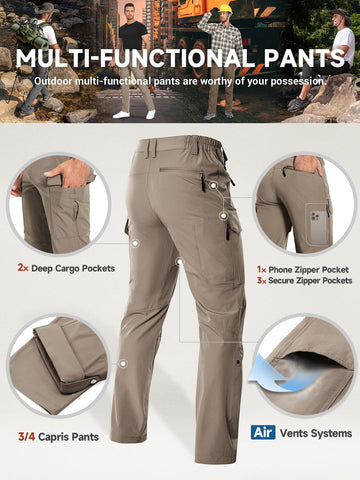 Moosehill 3D-cut hiking pants for a flattering, agile fit