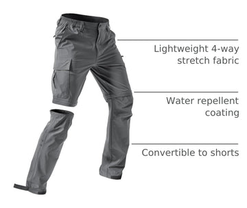 Moosehill light-grey fabric close-up with DWR coating shedding light rain.