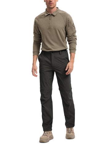 Moosehill mens hiking pants quick-dry lightweight fabric during outdoor activities