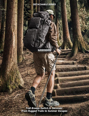 Moosehill mens hiking pants quick-dry fabric drying after splash or rain