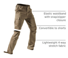 Moosehill men's hiking pants reinforced knees endure rugged trails.