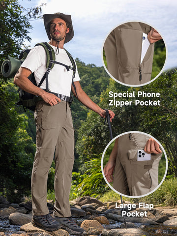 Moosehill right-side zipper phone pocket keeps device handy without bulk