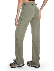 Moosehill Women's Hiking Pants adjustable-drawstring demonstrates secure, customizable fit