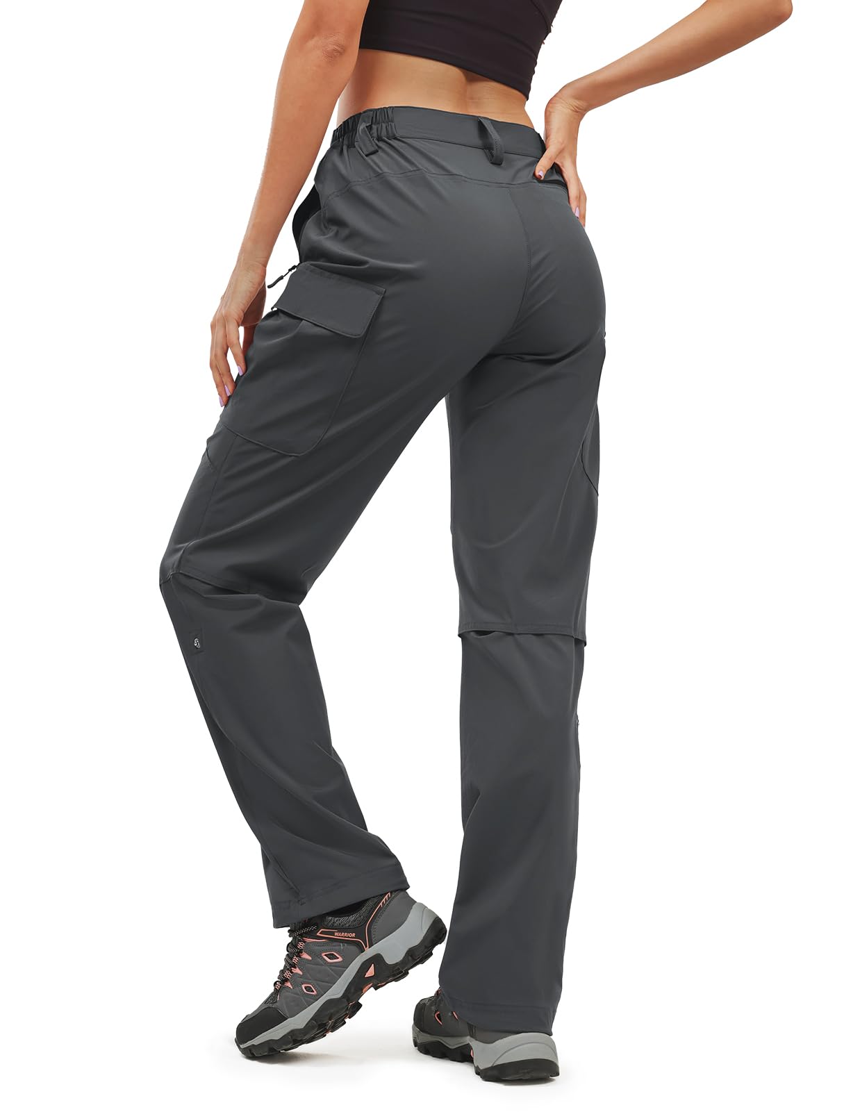 Moosehill pants knee ventilation panel emphasizes breathability during activity.