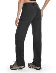 Moosehill Women's Hiking Pants convertible-to-capri demonstrates weather adaptability for changing trail conditions