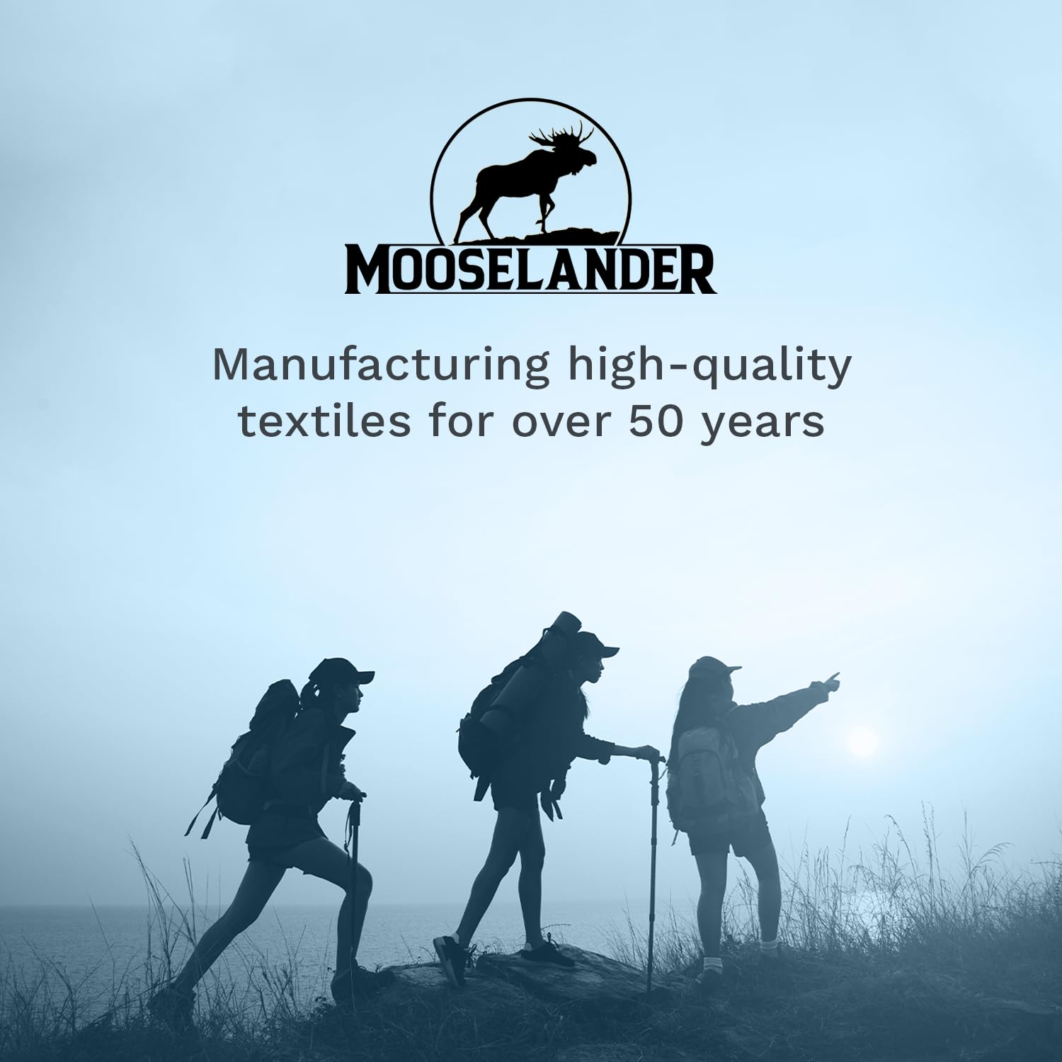 Mooselander Realtree prints blend with nature for hunting and camping.