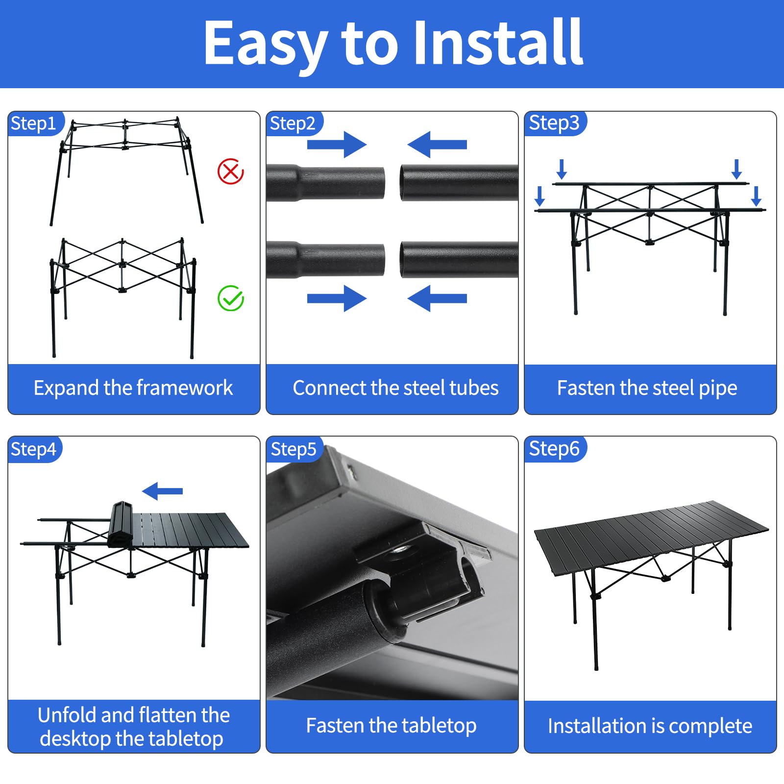 Grit finish on Moosinily table highlights scratch and weather resistance