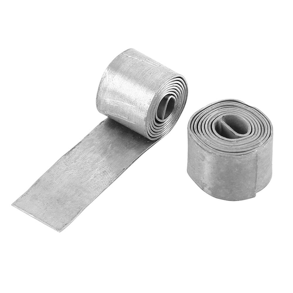 Mootea sheet-roll sinkers demonstrate soft material for easy shaping on water.