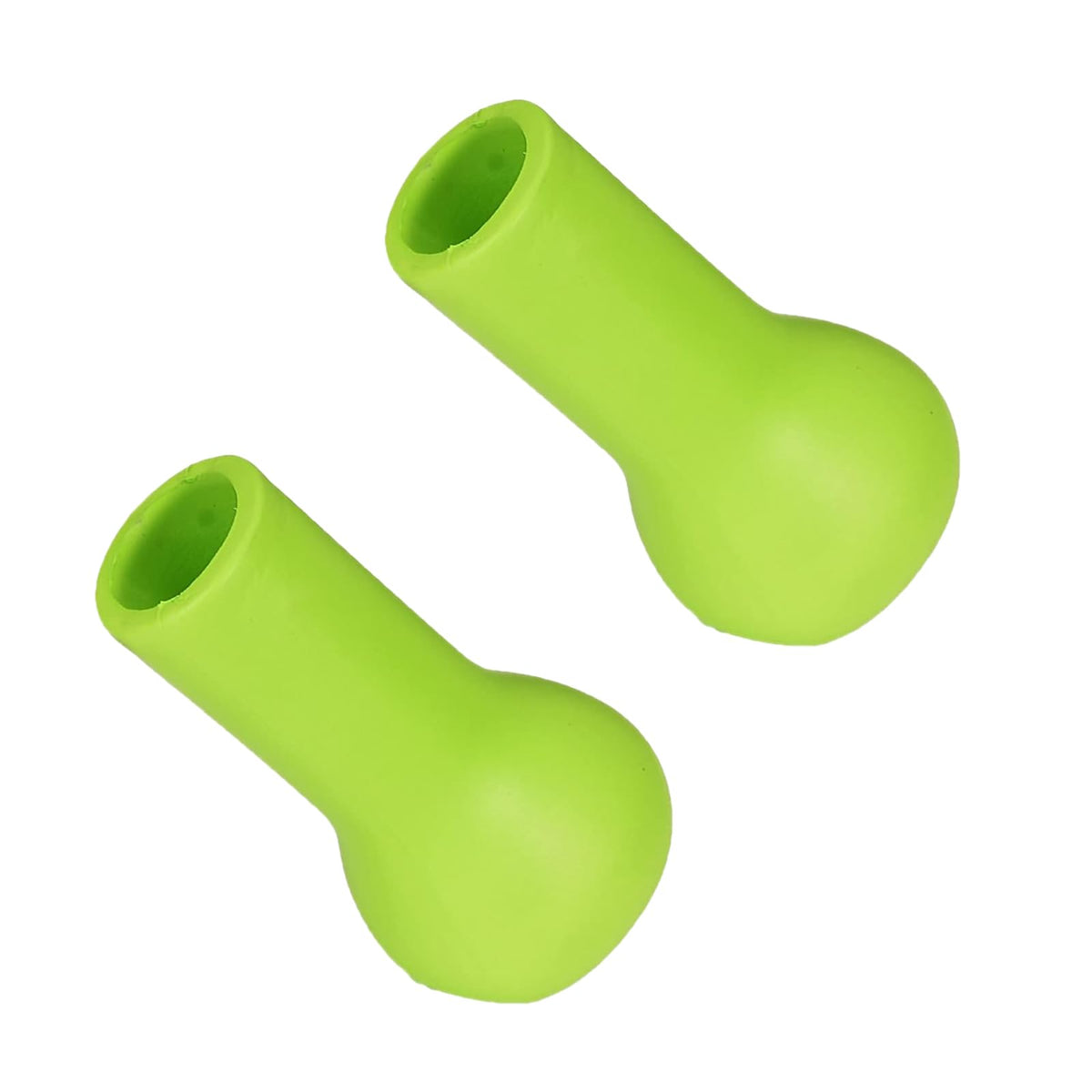 Moovul 2Pcs Green Fishing Rod Butt Cushion - front view