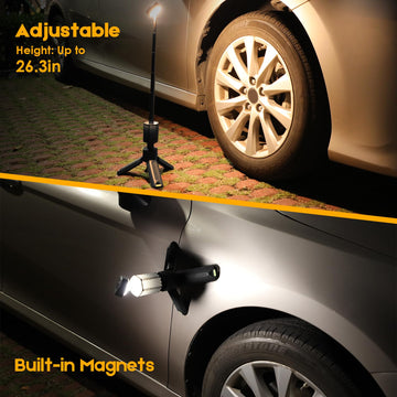 MOPGLR 10500mAh lantern doubles as a power bank for charging devices.