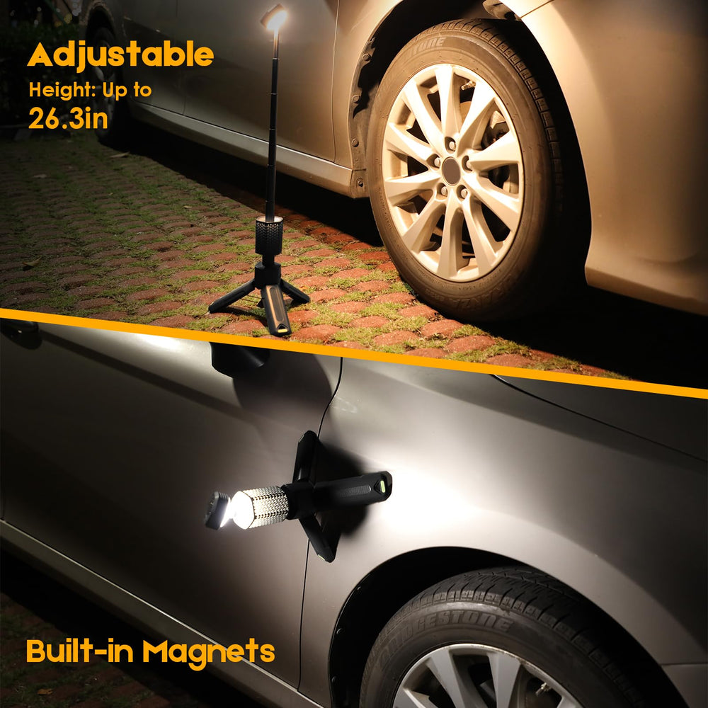 MOPGLR 10500mAh lantern doubles as a power bank for charging devices.