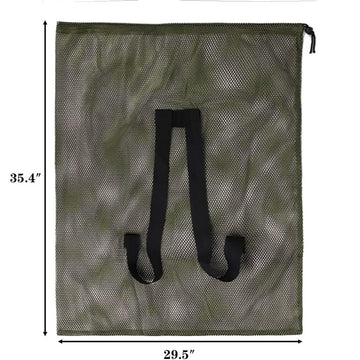 MOPHOEXII Decoy Bag with adjustable shoulder strap for hands-free carrying.