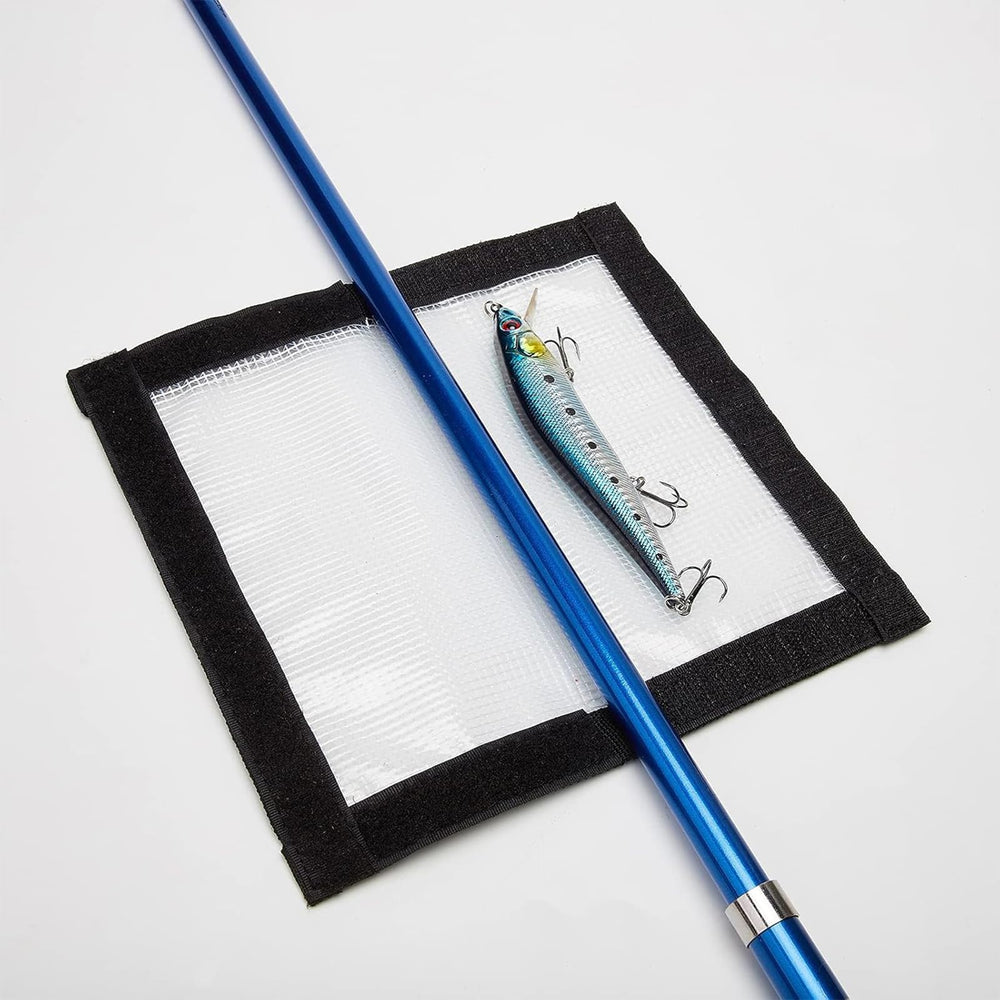MOPHOEXII lure wraps are easy to open with 0.4 inch Velcro.