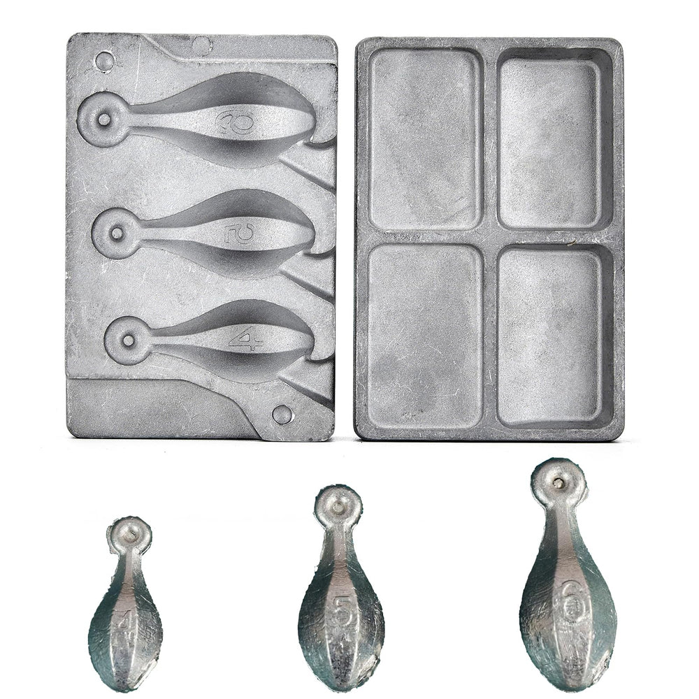 MOPHOEXII lead blocks 2.1lb provide ready material for DIY sinkers
