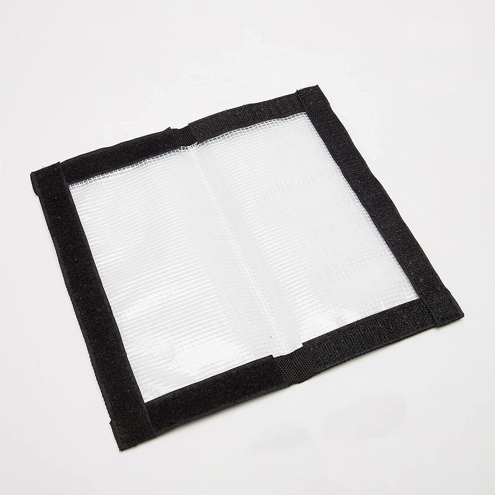 MOPHOEXII lure wrap with Velcro is easy to open and close.