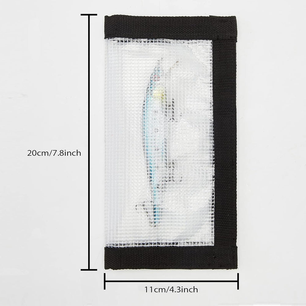 MOPHOEXII lure wrap demonstrates puncture resistance protecting hooks during transport.