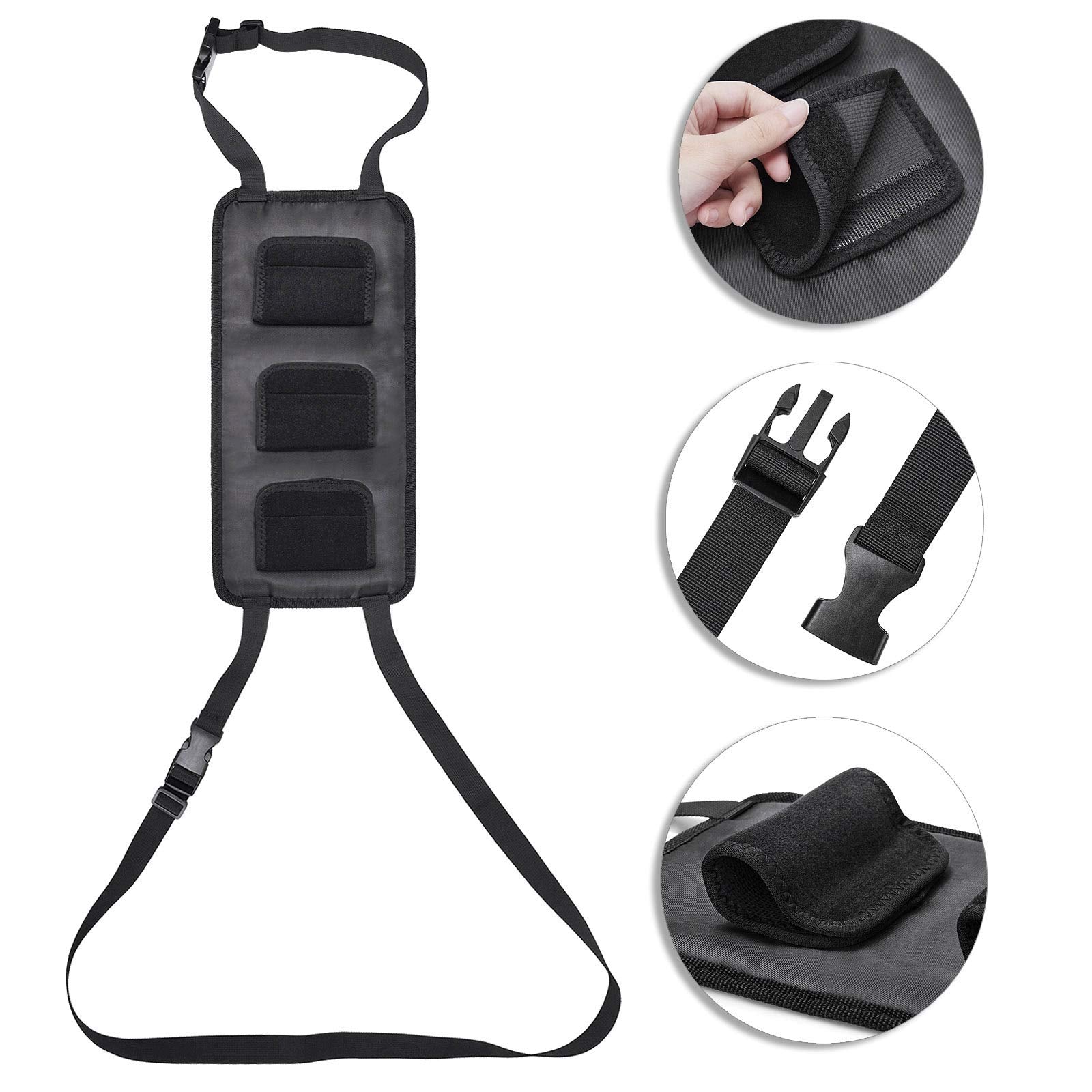 MOPHOEXII neoprene rod cover protects poles during transport