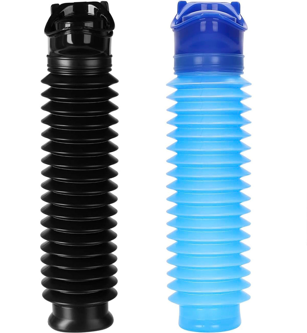 MOPHOEXII emergency urinal compact with lid, ideal for travel and outdoor camping.