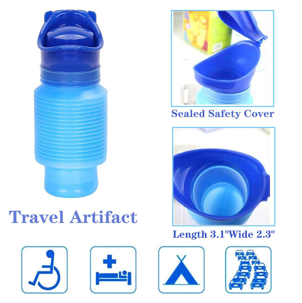 MOPHOEXII emergency urinal leak-proof seal, reliable for long drives and outdoor use.