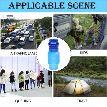 MOPHOEXII emergency urinal portable travel case, keeps essentials organized on the go.
