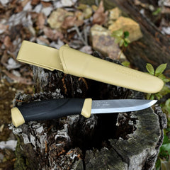 Morakniv Companion bushcraft knife for camping and survival