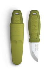 Morakniv Eldris ergonomic handle grip provides secure control for bushcraft