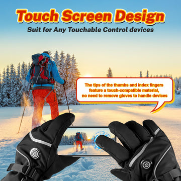 Moreeading heated gloves gift packaging ready for winter holidays.
