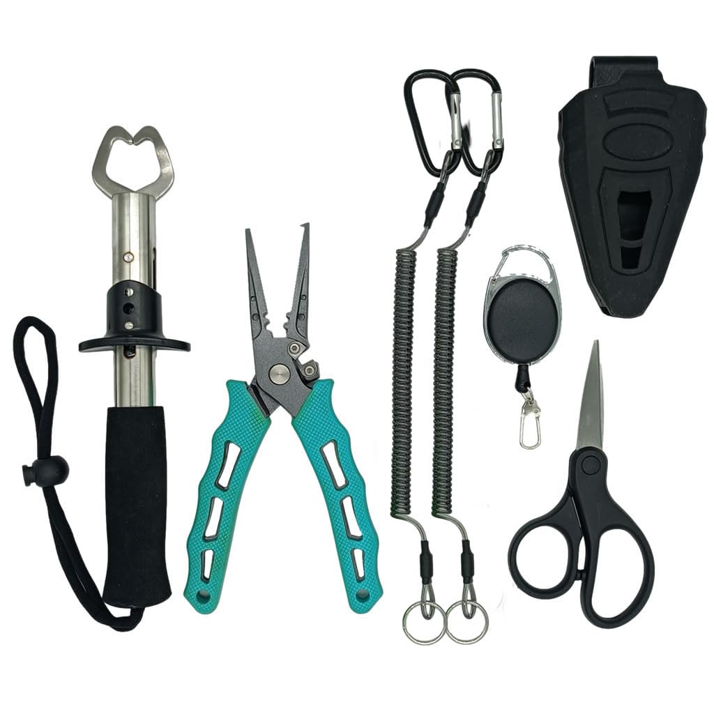 MOREFISHING fishing pliers with lanyard