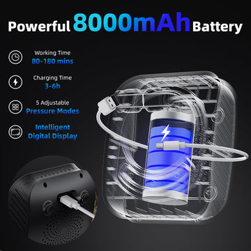 Moriko portable shower LED temperature display helps monitor water heat safely.