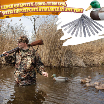 MorningRo decoy strap weights keep rigs stable away from snags.