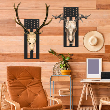MorningRo European mount hanger close-up shows sturdy metal construction for secure display