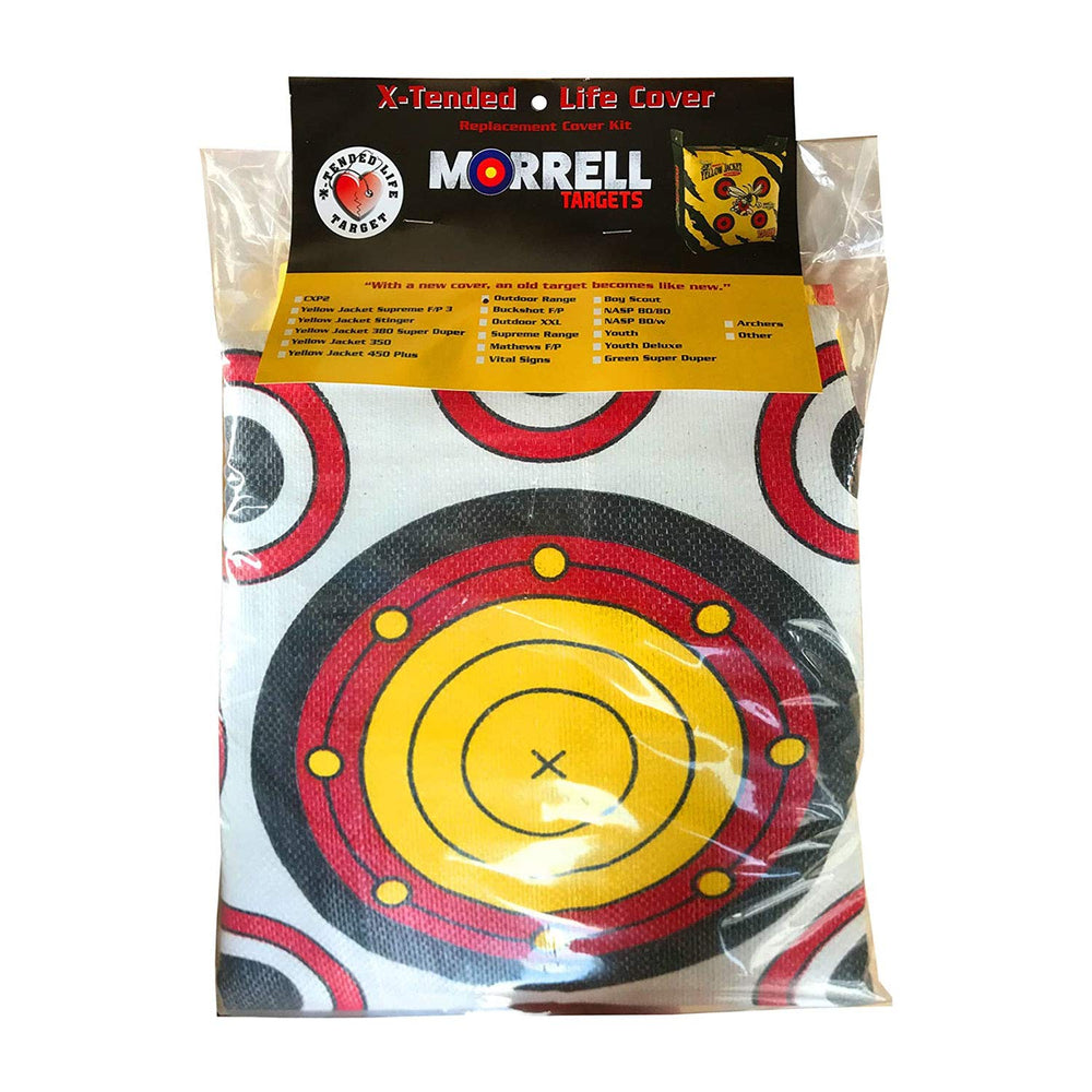 Morrell target cover multi-layer durability closeup conveys long-lasting performance during practice