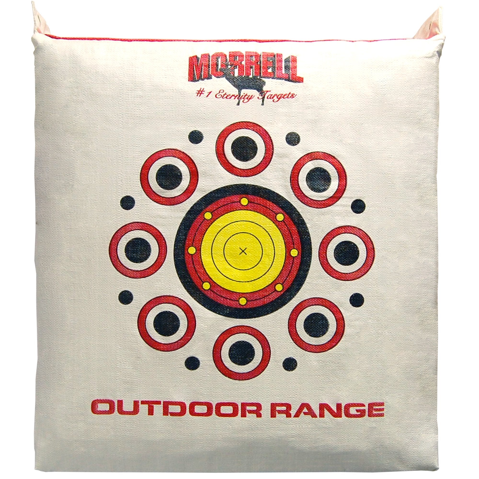 Morrell target cover nucleus center closeup emphasizing durable core handling repeated shots