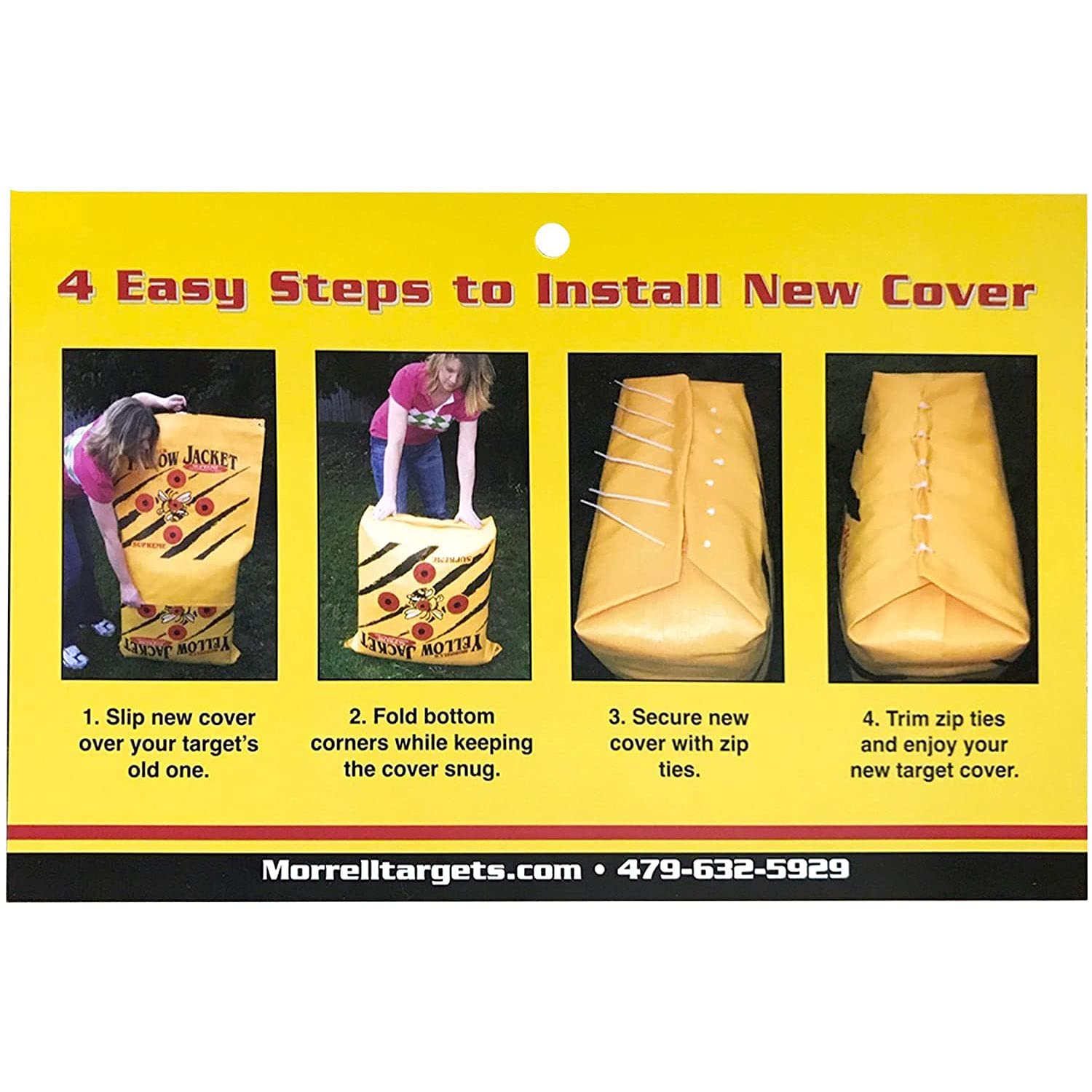 Morrell target cover weatherproof materials test for rugged outdoor use
