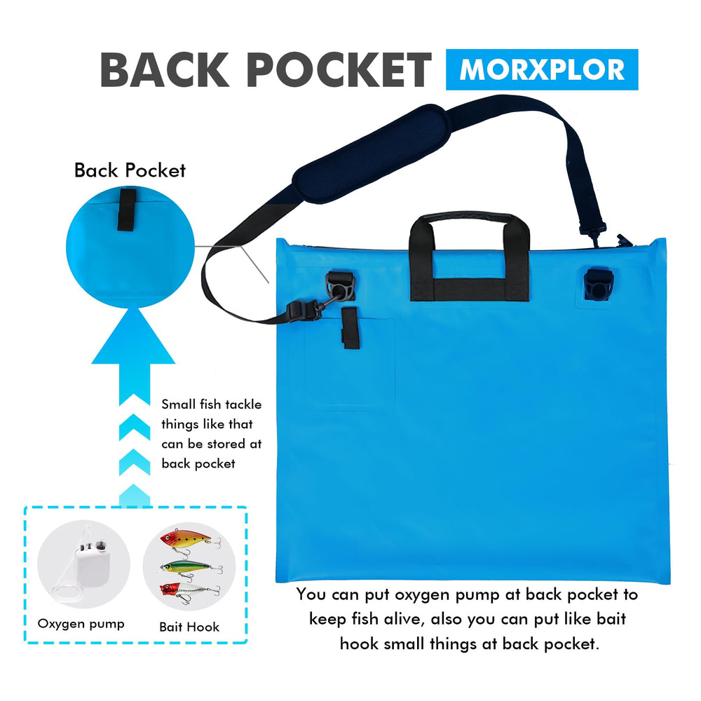 MORXPLOR heavy-duty handles offer strong grip during transport.