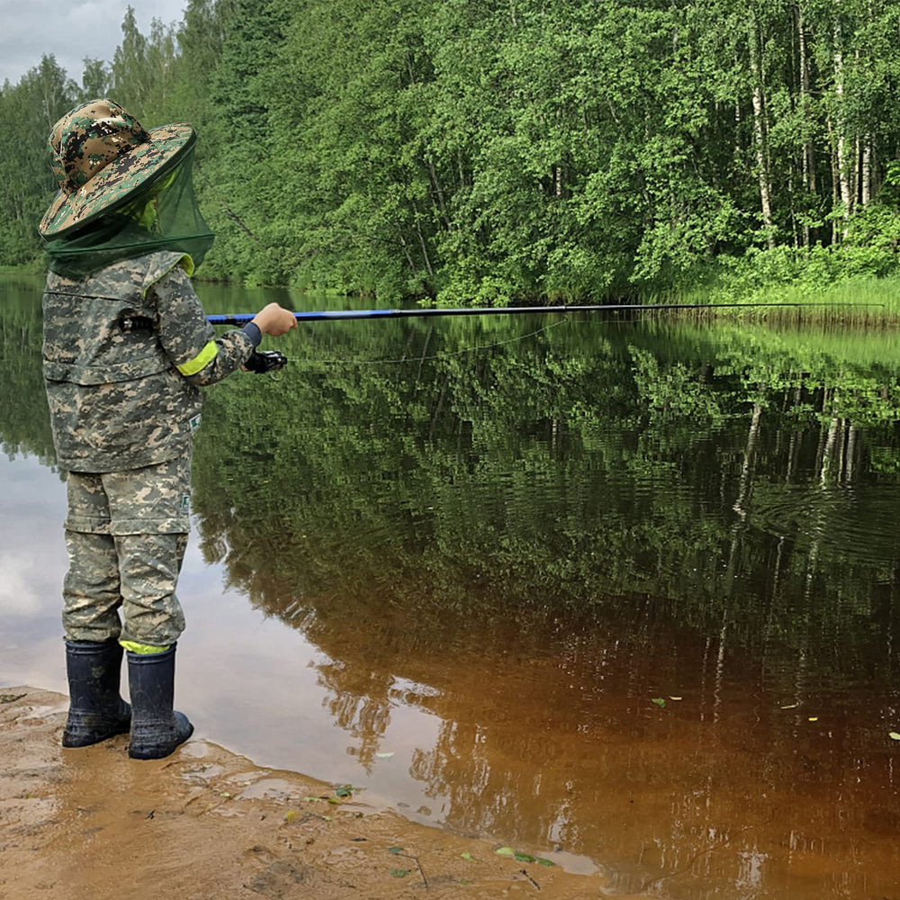 Lightweight breathable mesh for fishing, hiking, camping