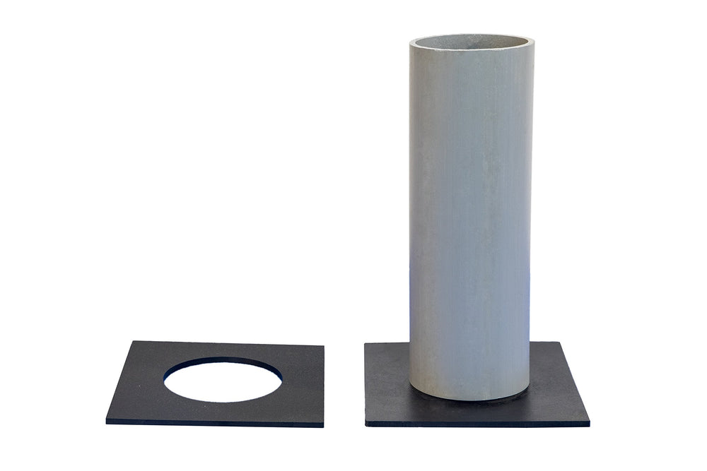 Front view of MossBack Fish Habitat Block Adapter