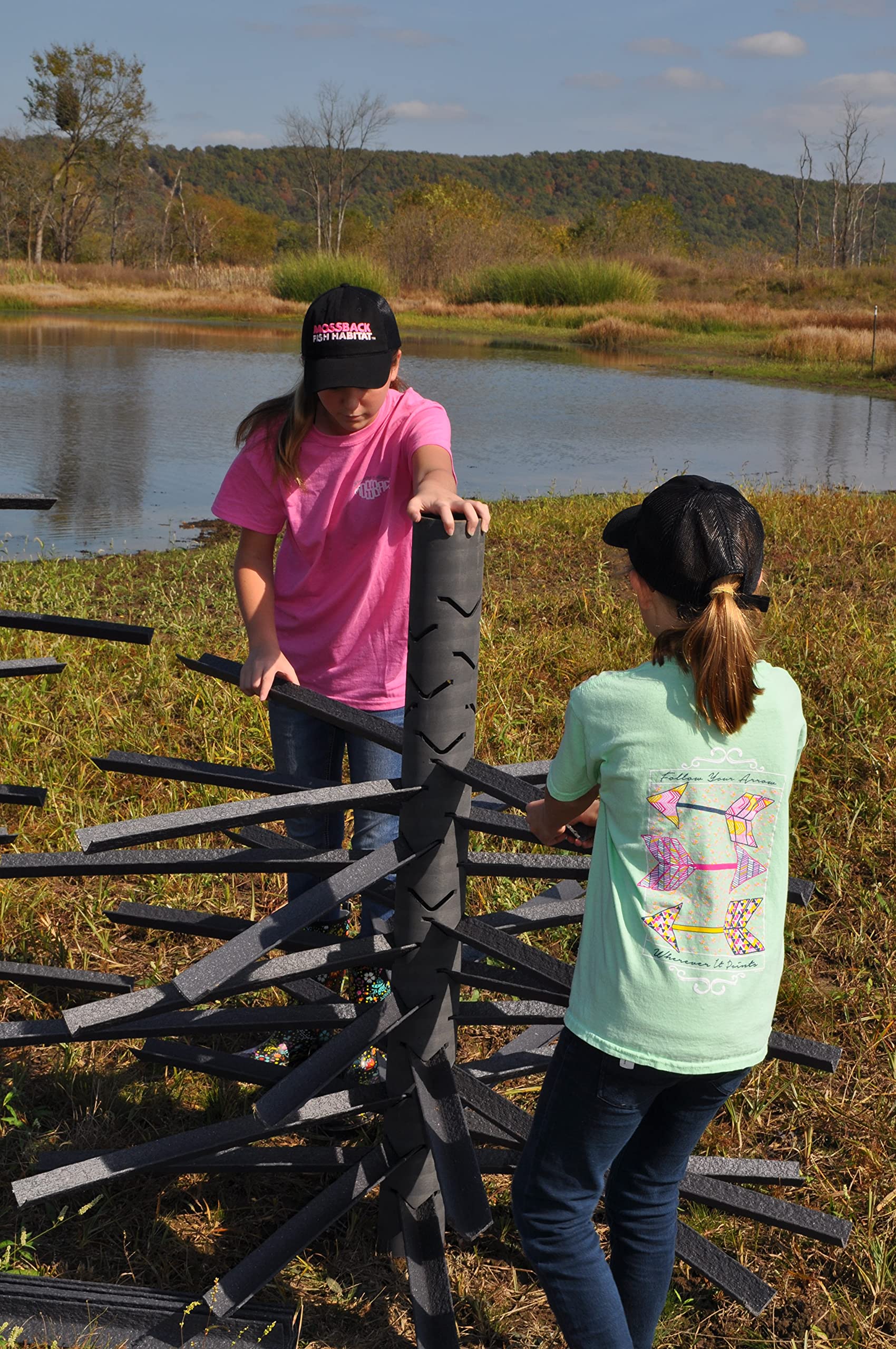 MossBack Safe Haven XL supports bass, crappie, and walleye in your water