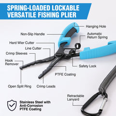 Buoyant 8-inch Fish Lip Gripper in use